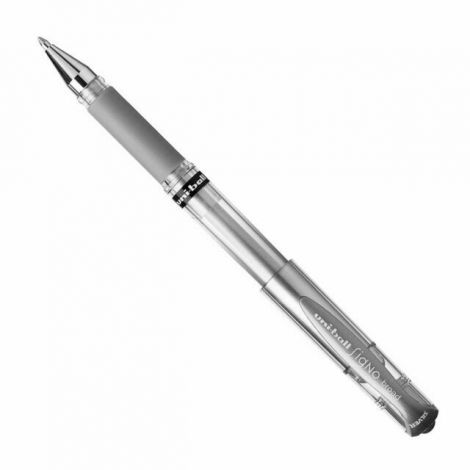 Długopis żelowy Uni UM-153 0.65mm Srebrny - 2